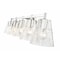 Z-Lite Analia Vanity, 5-Light, 45.75 In.W x 7.5 In.L x 9.25 In.H, Chrome/Clear Ribbed 1101-5V-CH - alternate 6